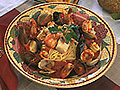 Image of Spicy Seafood Stew Over Linguine, Oprah