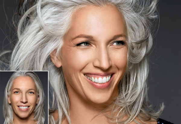 7 Gorgeous Gray Hair Makeovers