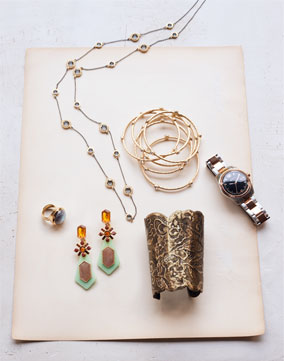 selection of jewelry