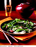 Image of Pear Salad With Tamari Pecans And Blue Cheese, Oprah