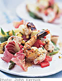 Image of Grilled Vegetable Salad With Chicken, Shrimp And Lobster, Oprah