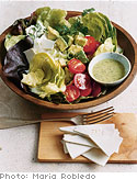 Image of Red, White And Green Salad, Oprah