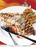 Image of Grilled Redfish With Red Rice And Lemon Butter Sauce, Oprah