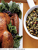 Image of Organic Turkey Stuffed With Brown And Wild Rice, Dried Cranberries And Walnuts, Oprah
