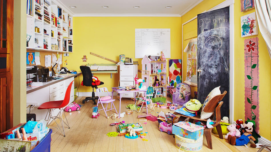 organize kids bedroom