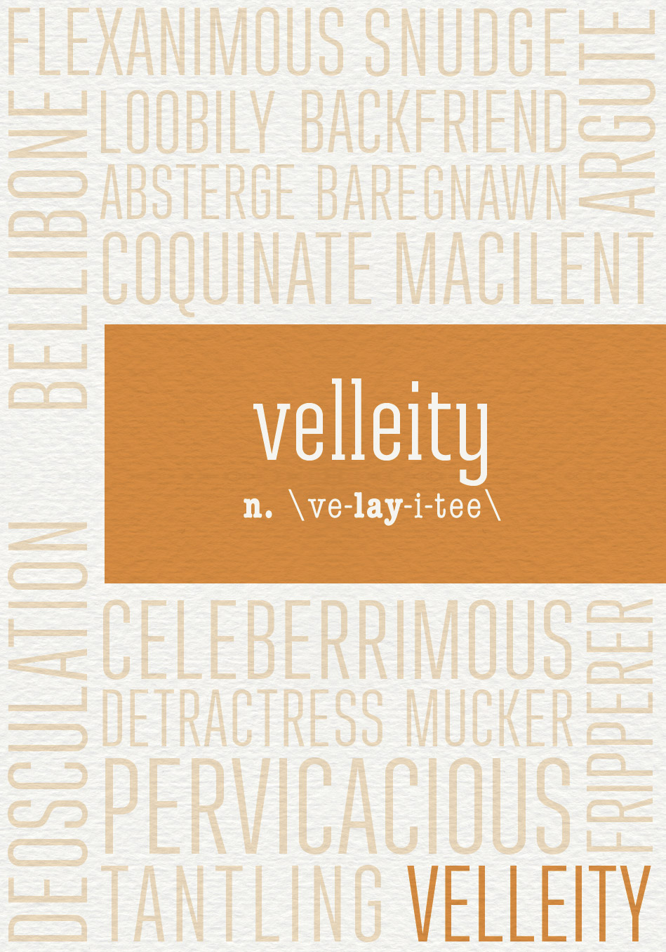define velleity