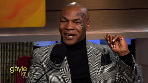 mike tattoo. Mike Tyson is infamous for his