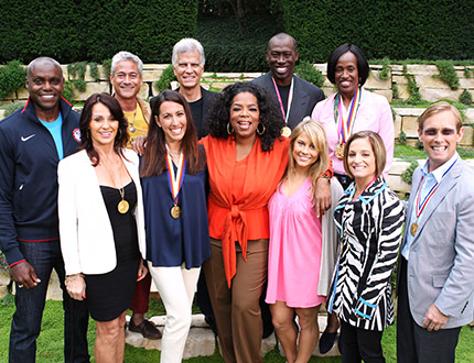 Oprah Salutes Superstar Olympians