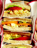 Image of Shrimp And Deviled-Egg Salad Sandwiches, Oprah