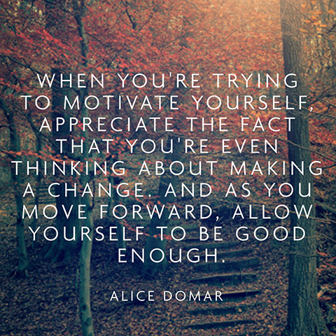 Motivational Quotes - Quote About Change - Alice Domar