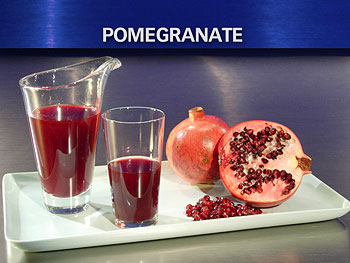 Dr. Oz says pomegranates are good for your heart.