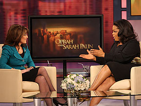Oprah and Sarah Palin