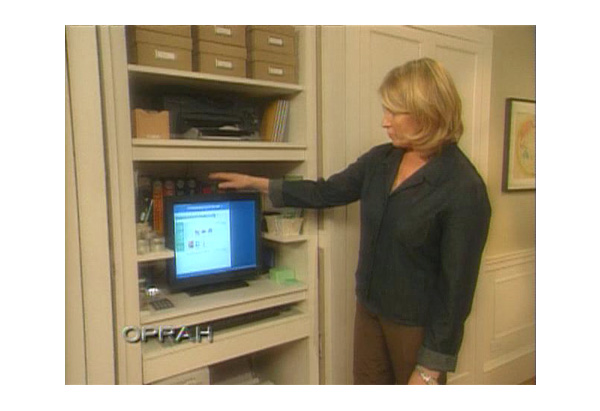 Turn Your Closet into a Home Office - Oprah.