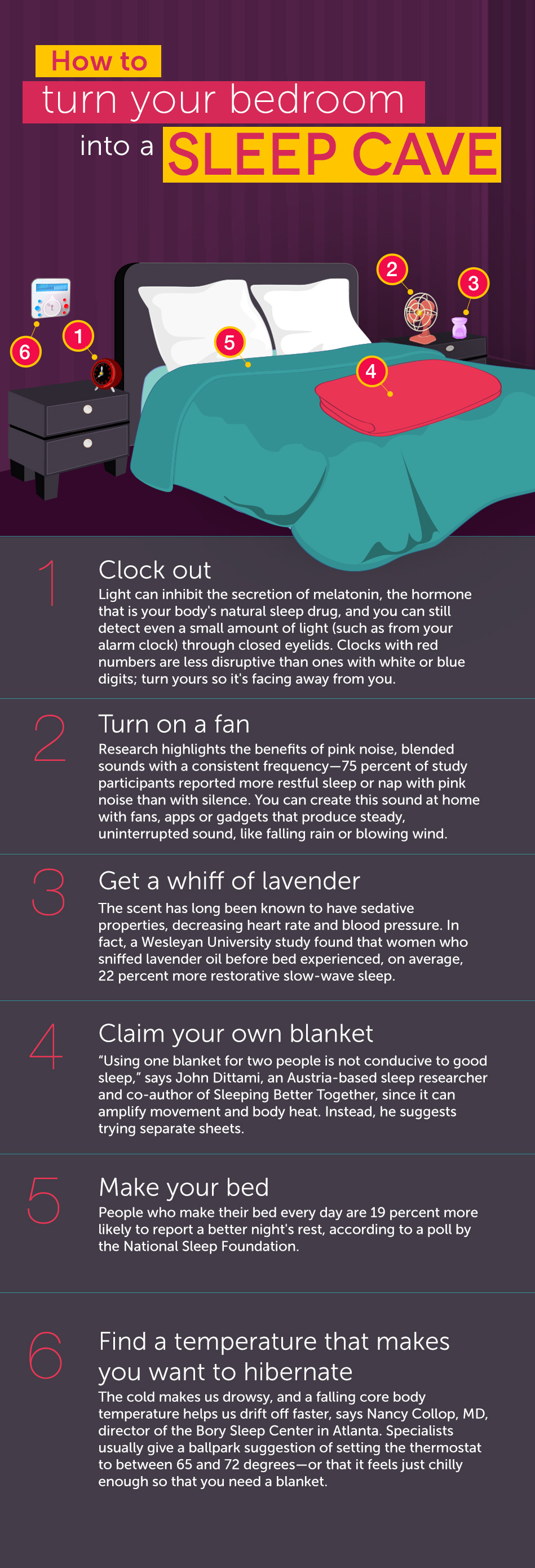 How To Turn Your Bedroom Into A Sleep Cave
