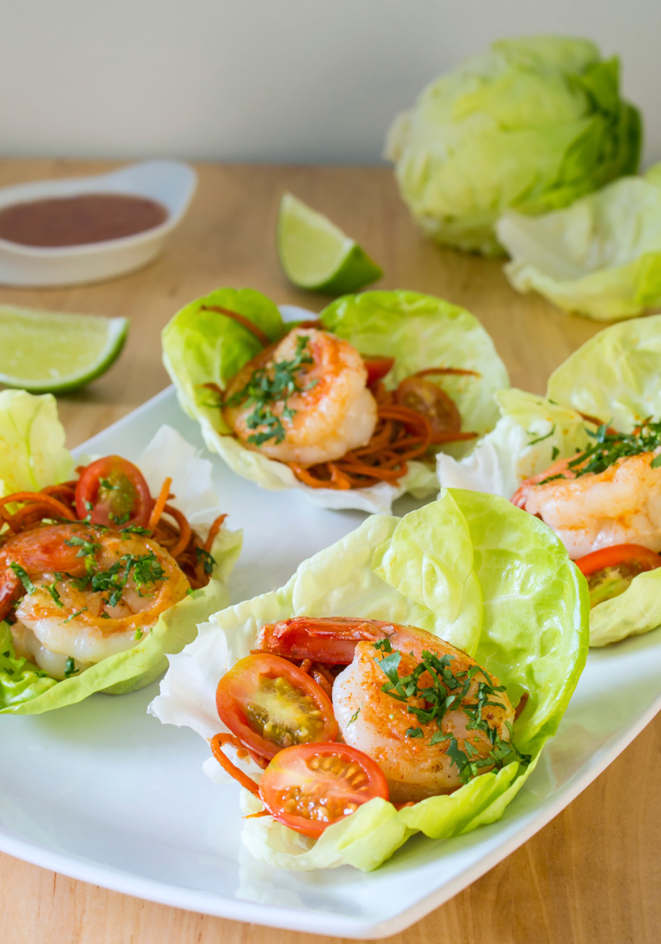 Shrimp Lettuce Wraps Recipe