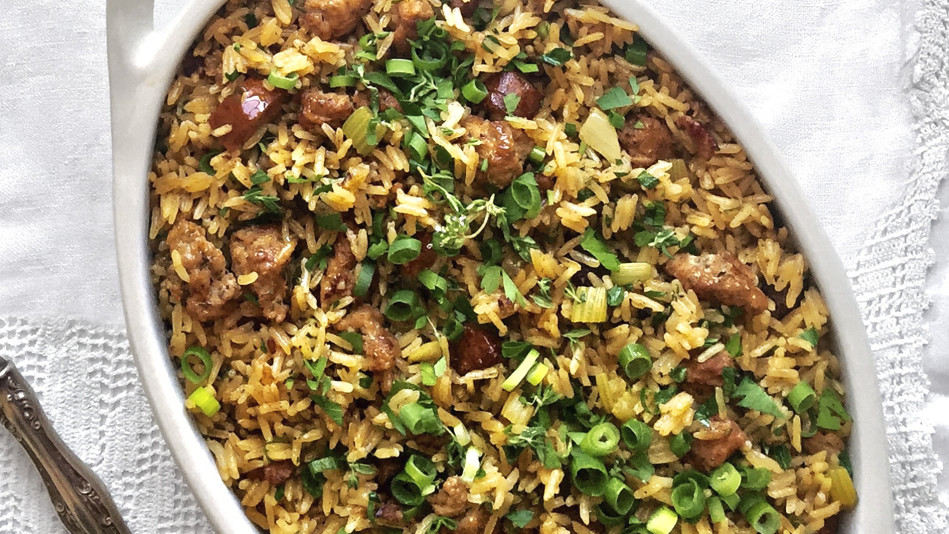andouille rice dressing