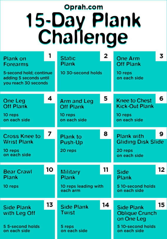 plank challenge