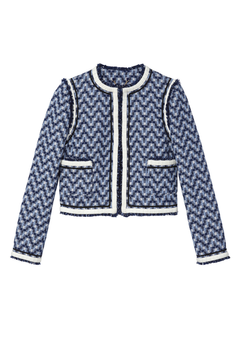 Layer Jacket - Tory Burch Patterned Blazer