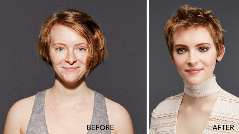 Before After: Fixing Bad Haircuts