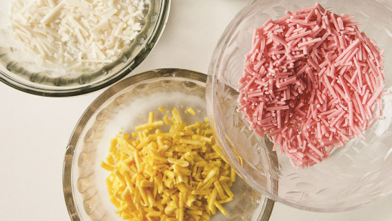 White, Pink, and Yellow Paleo Sprinkles