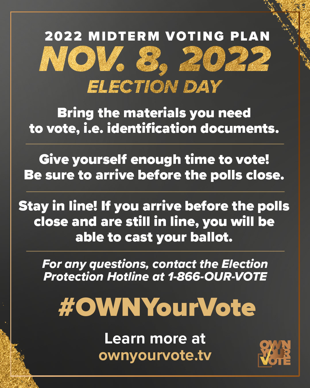 Nov. 8, 2022: Election Day