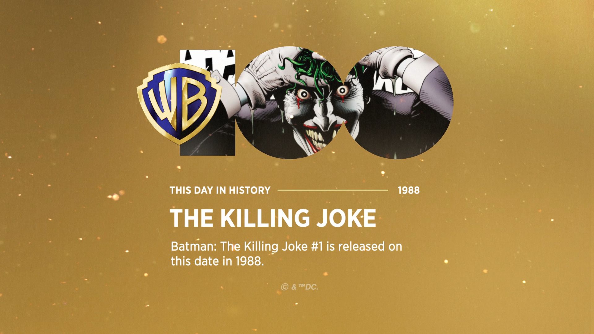 WB100: This Day in History: 'The Killing Joke #1'