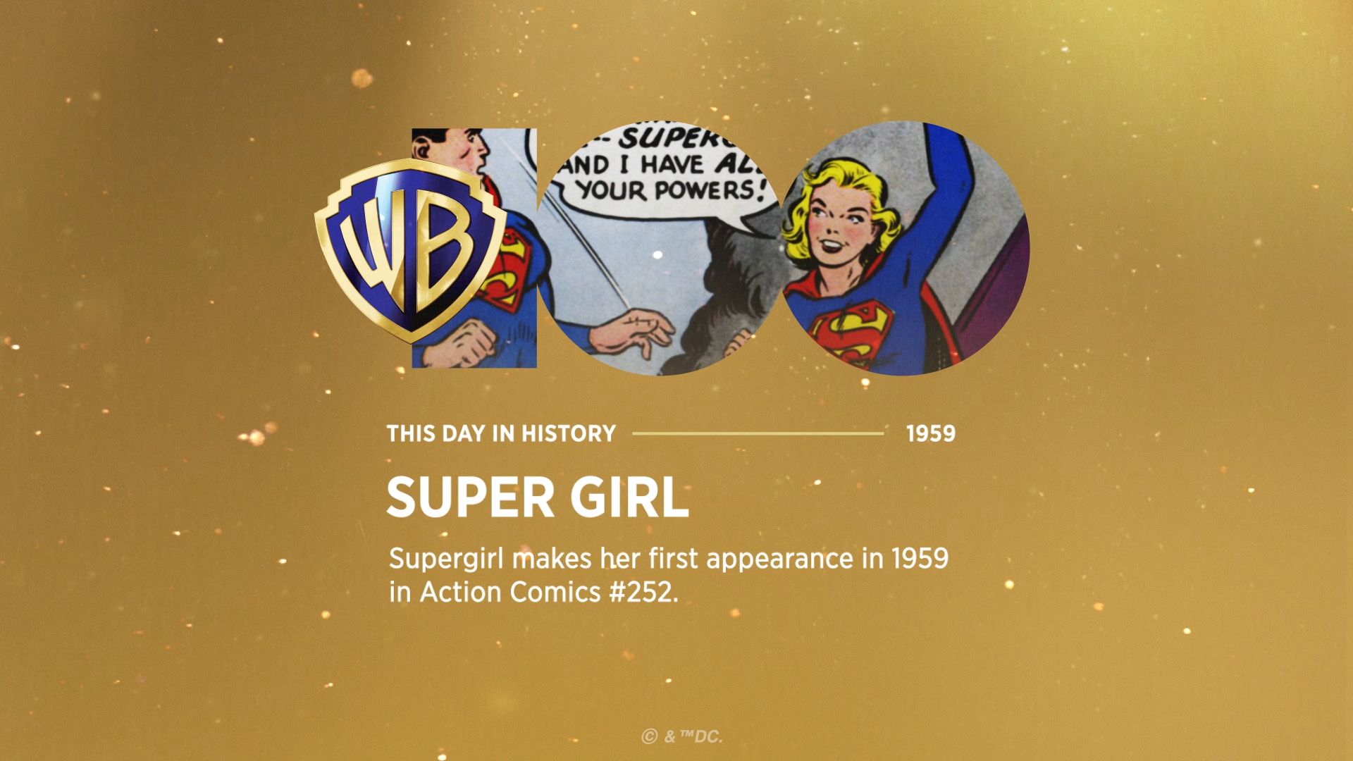 WB100: This Day in History: Supergirl's First Appearance