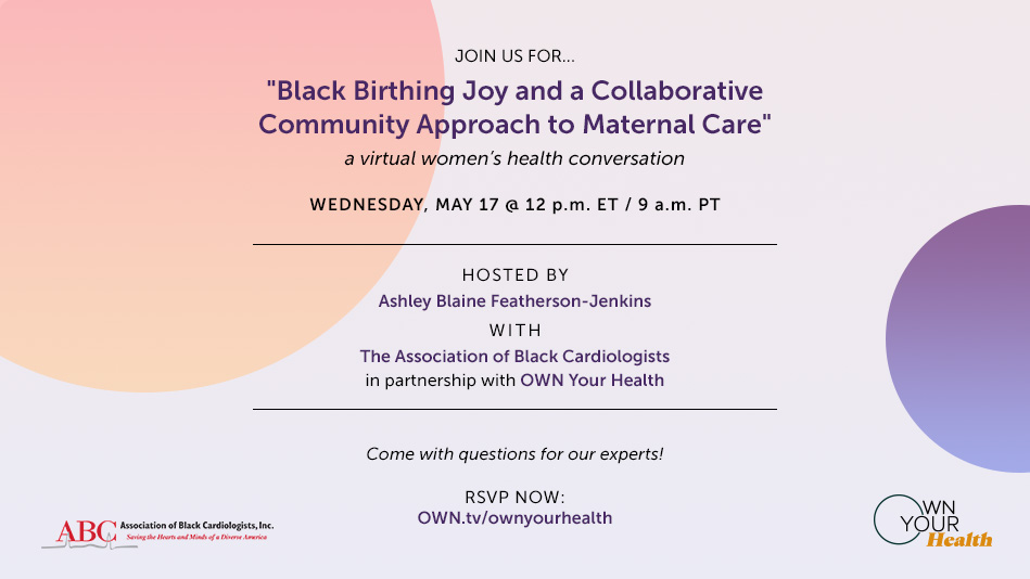 RSVP for Black Maternal Health Discussion Wed., May 17, 2023