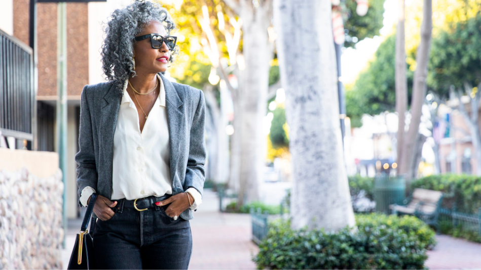 Stylish professional Black woman in her 50s
