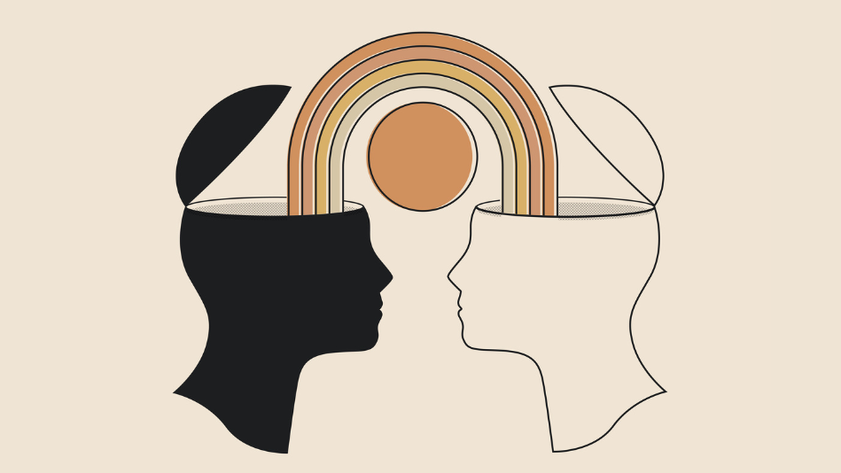 Abstract illustration depicting empathy