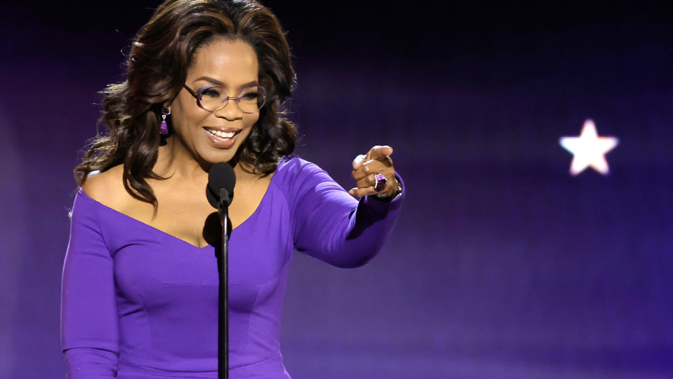 Oprah speaks onstage during the 29th Annual Critics Choice Awards in Santa Monica