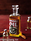 Bottle of snake oil