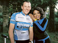 Lance Armstrong and Oprah