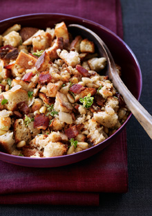 Bacon-Nut Stuffing