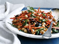 Chickpea, Carrot and Olive Salad with Cumin Vinaigrette