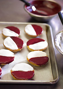 Red-and-White Cookies