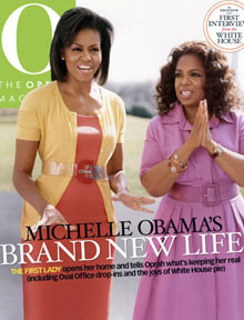 Michelle Obama's Oprah Magazine cover