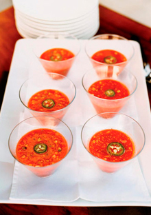 Grilled-Tomato Gazpacho