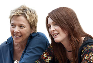 Julianne Moore and Annette Bening in The Kids Are All Right