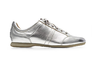 silver sneaker