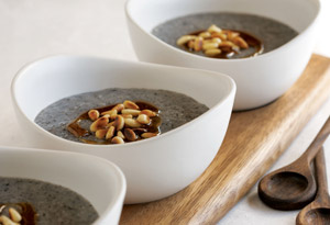 black sesame porridge