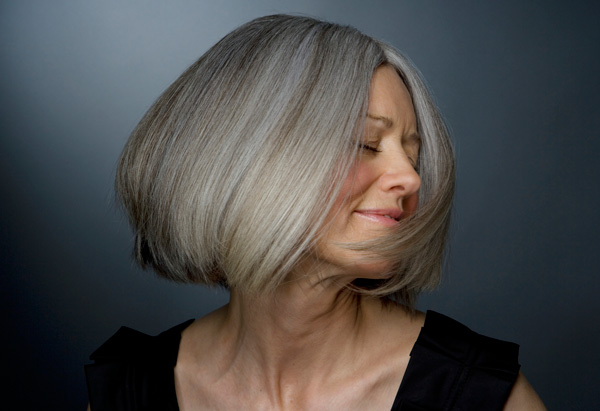 How to Deal with Thinning Hair - Gray Hair Solutions - Frizzy Hair