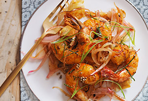 vadouvan curry shrimp
