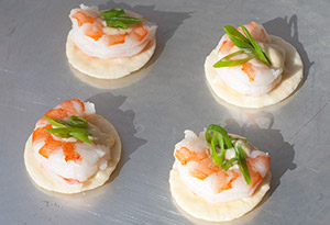 Shrimp with Wasabi Mayonnaise Recipe