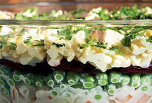 Seven-Layer Russian Salad