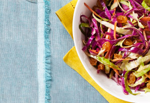 Red and Green Five-Spice Slaw Recipe