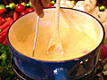 Classic Swiss fondue