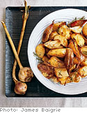 Crispy Roasted Garlic Potatoes