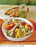 Grilled Vegetables with Lemon and Herbs