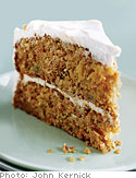 Carrot Cake with Soy Cream Cheese Frosting